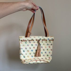 Dooney & Bourke Shoulder Bag with Tassel and Charm